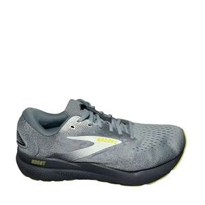 Brooks adrenaline 16 Gray Running Shoe with Yellow Accents size 11 2E